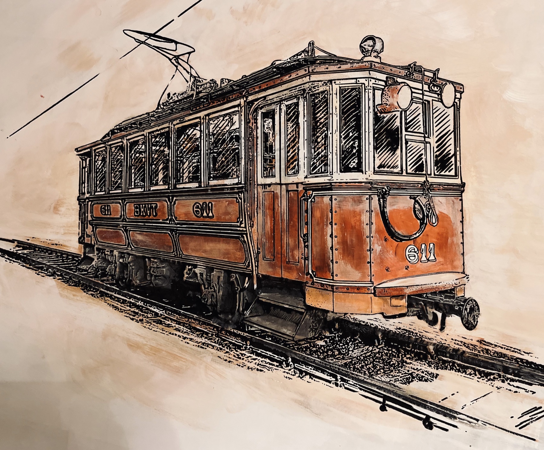 BKV-Straßenbahn 611